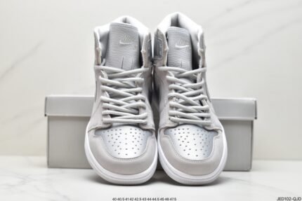 Pure White High-Top Sneakers
