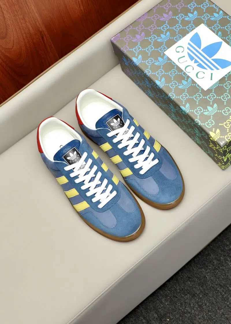 adidas X Gucci Gazelle Blue Yellow 5 800x1120