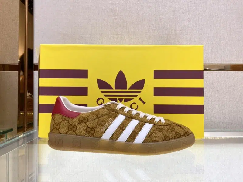adidas X Gucci Gazelle Brown Red 5 800x601 adidas X Gucci Gazelle Brown Red 5 800x601