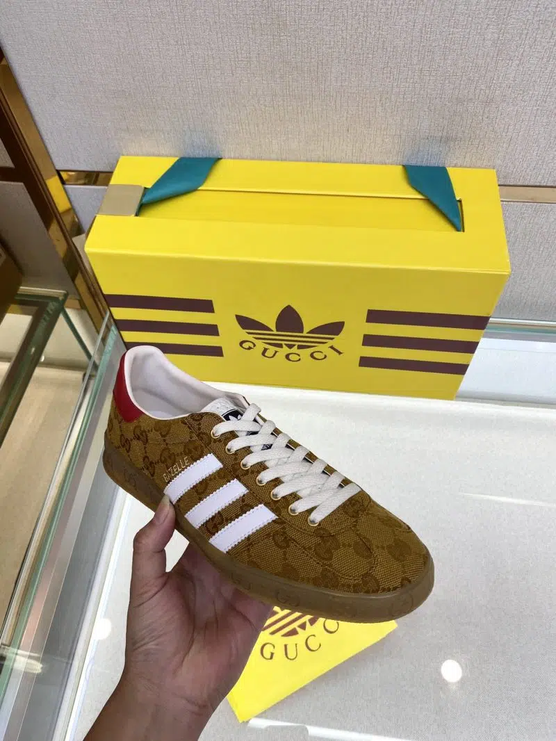 adidas X Gucci Gazelle Brown Red 6 800x1066 adidas X Gucci Gazelle Brown Red 6 800x1066