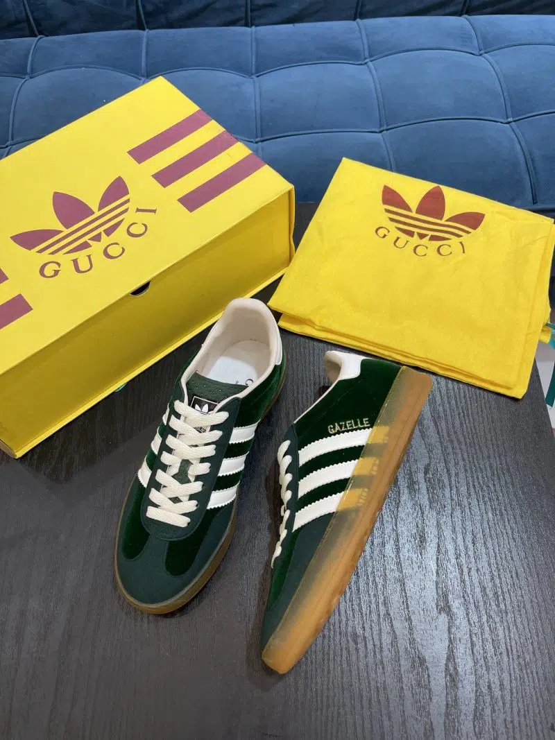 adidas X Gucci Gazelle Emeral Green 3 800x1067