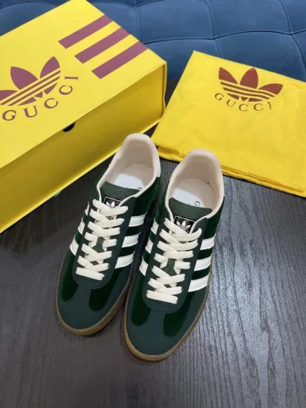 adidas X Gucci Gazelle Emeral Green 7 800x1067