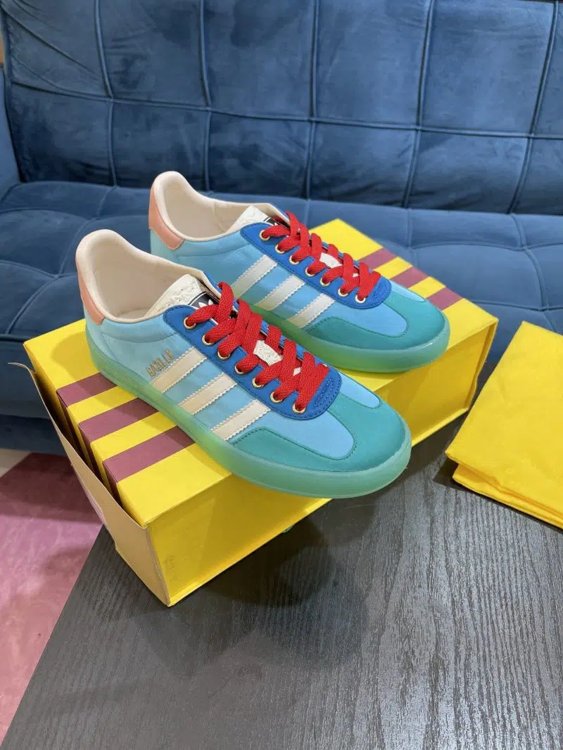 adidas X Gucci Gazelle Light Blue Red 1 800x1067