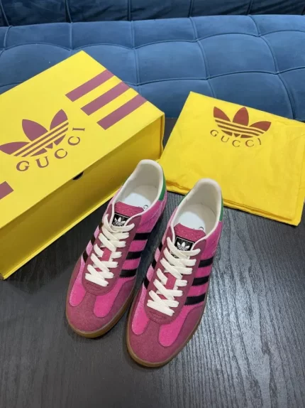 adidas X Gucci Gazelle Pink Green 5 800x1067