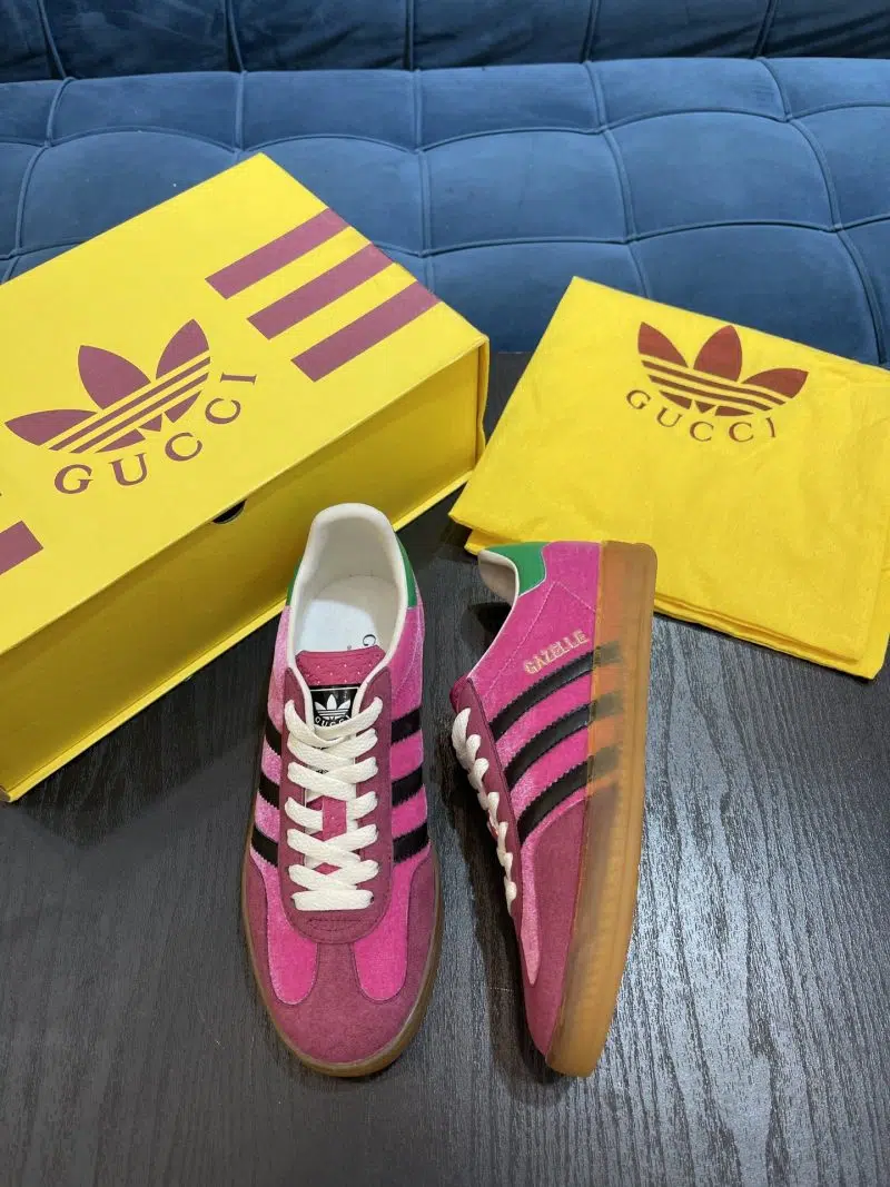 adidas X Gucci Gazelle Pink Green 6 800x1067