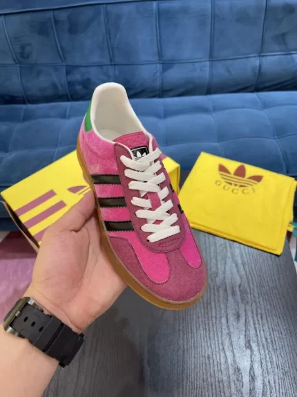 adidas X Gucci Gazelle Pink Green 8 800x1067