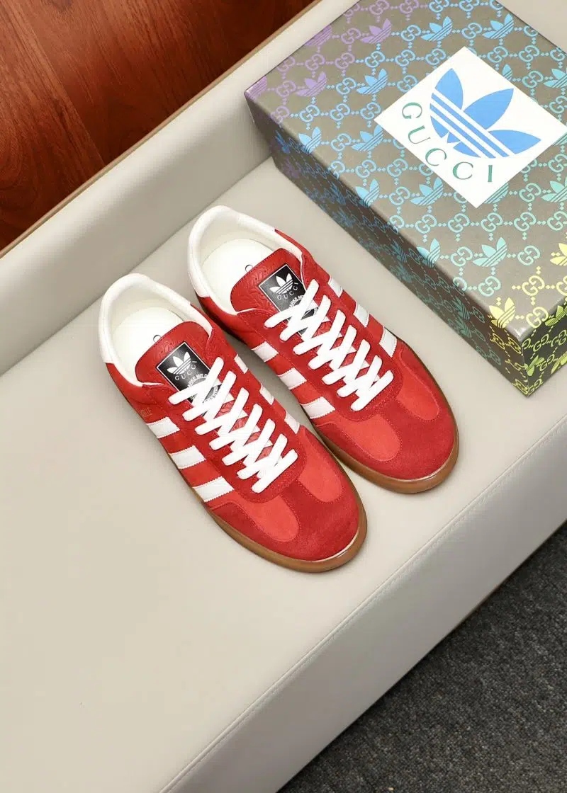 adidas X Gucci Gazelle Red White 9 800x1120