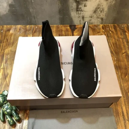 Balenciaga Speed Trainer Black Red Clearsole 7 800x800