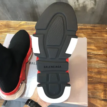 Balenciaga Speed Trainer Black redsole 8 800x800