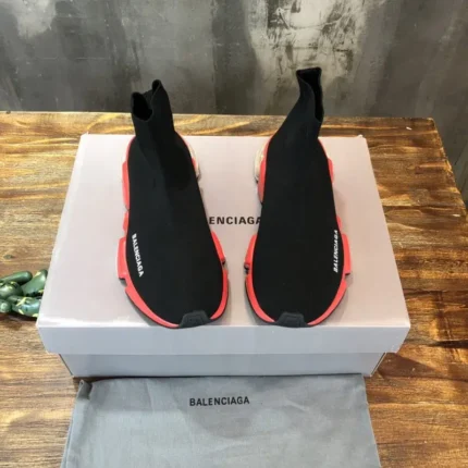 Balenciaga Speed Trainer Black redsole 9 800x800
