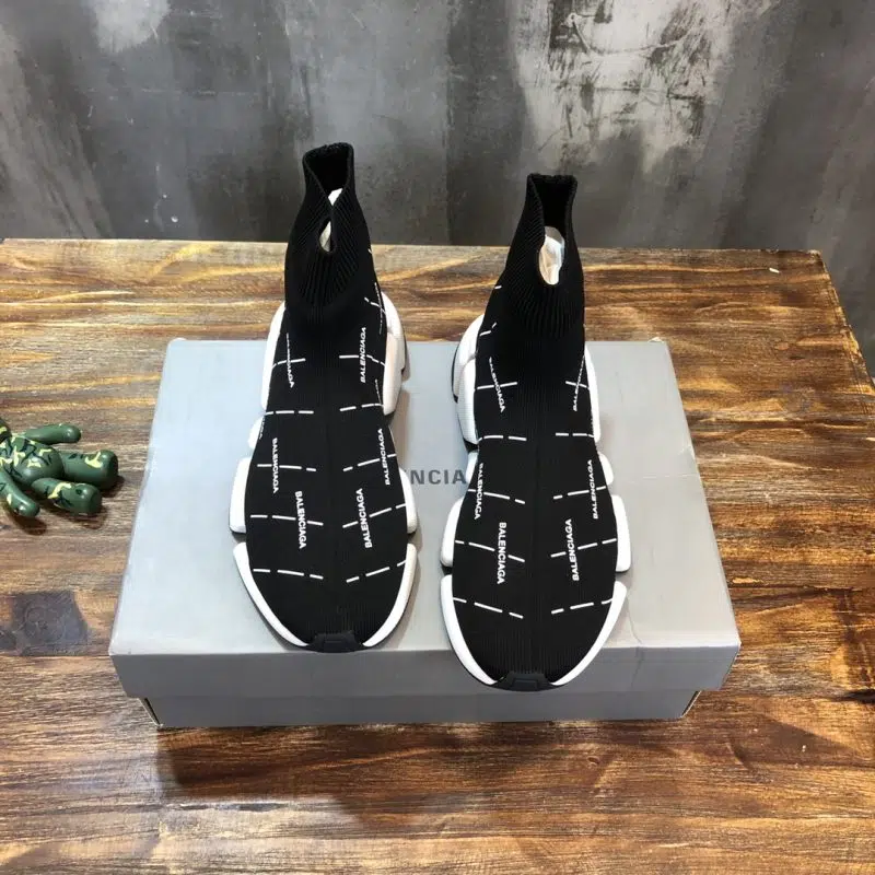 Balenciaga Speed Trainer Logo Print Black White 1 800x800 Balenciaga Speed Trainer Logo Print Black White 1 800x800