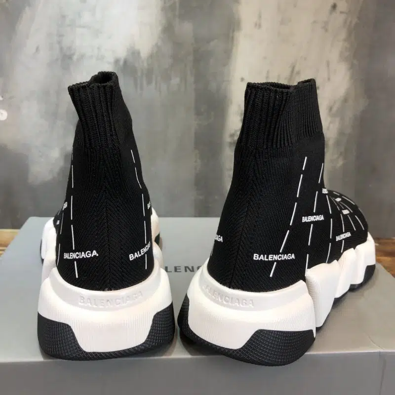 Balenciaga Speed Trainer Logo Print Black White 6 800x800 Balenciaga Speed Trainer Logo Print Black White 6 800x800