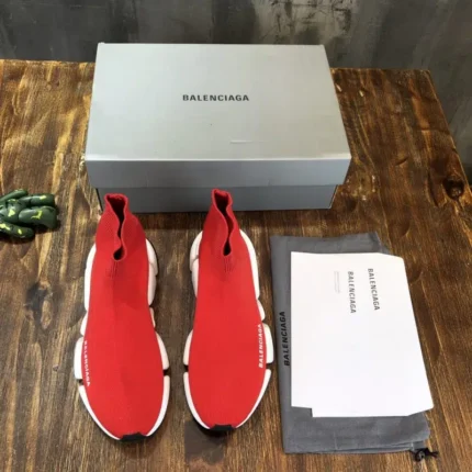 Balenciaga Speed Trainer Red white 1 800x800
