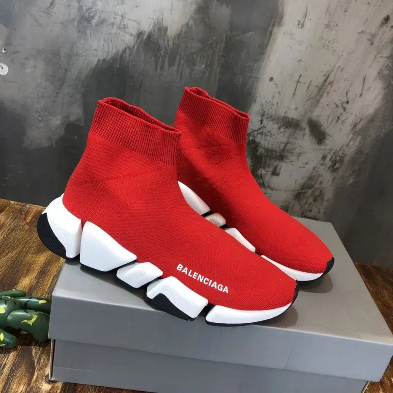 Balenciaga Speed Trainer Red white 8 800x800