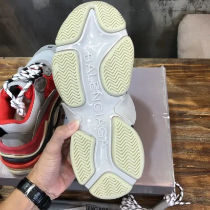 Balenciaga Triple S Sneaker Grey Red Black 1 800x800