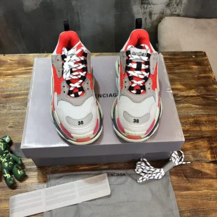 Balenciaga Triple S Sneaker Grey Red Black 3 800x800