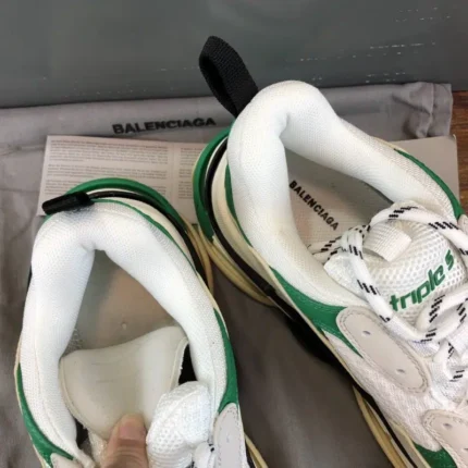Balenciaga Triple S Sneaker Tan Green 1 800x800