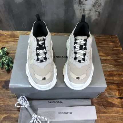 Balenciaga Triple S Sneaker Tan white 2 800x800