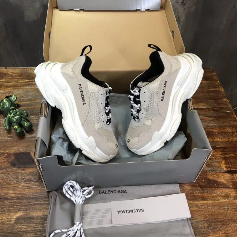 Balenciaga Triple S Sneaker Tan white 4 800x800