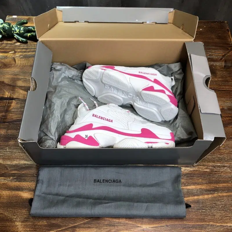Balenciaga Triple S Sneaker White Pink 2 800x800