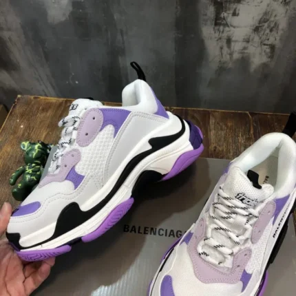 Balenciaga Triple S Sneaker White Purple 1 800x800