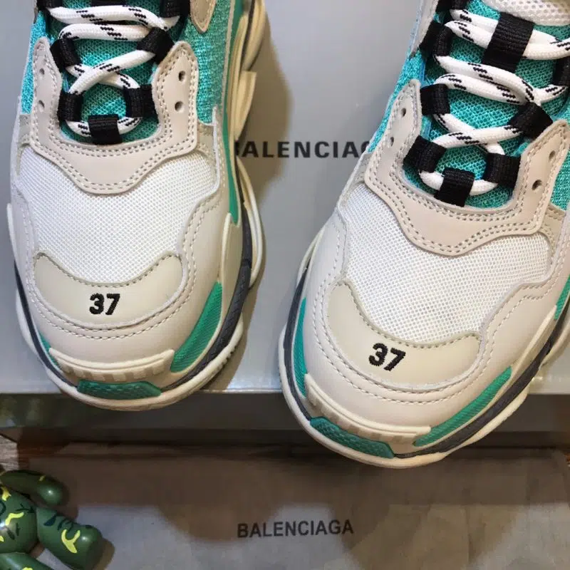 Balenciaga Triple S Sneaker White Turquoise 7 800x800
