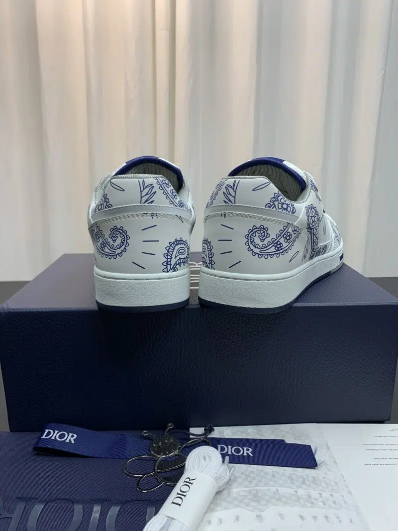 DIOR B27 Low Top Sneaker Blue Paisley 2 800x1067