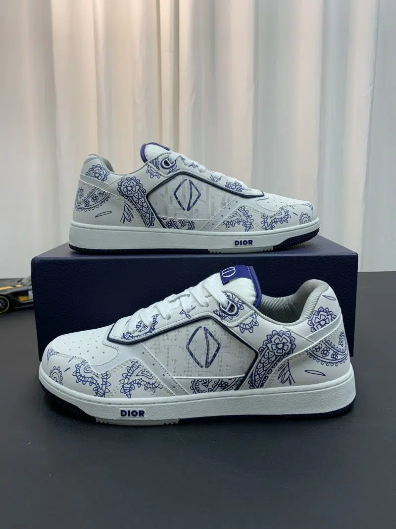 DIOR B27 Low Top Sneaker Blue Paisley 8 800x1067