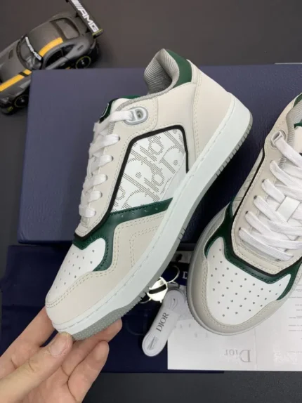 DIOR B27 Low Top Sneaker Cream Green 3 800x1067
