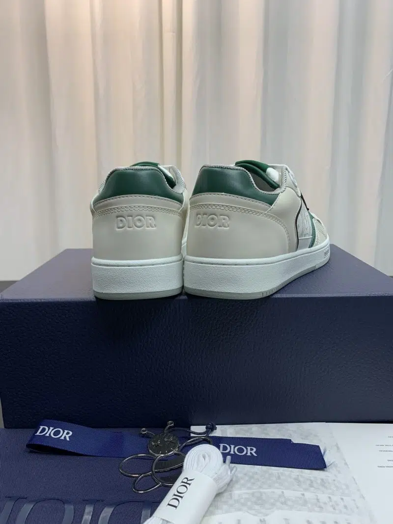DIOR B27 Low Top Sneaker Cream Green 4 800x1067