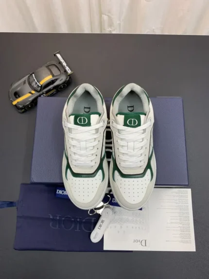 DIOR B27 Low Top Sneaker Cream Green 8 800x1067