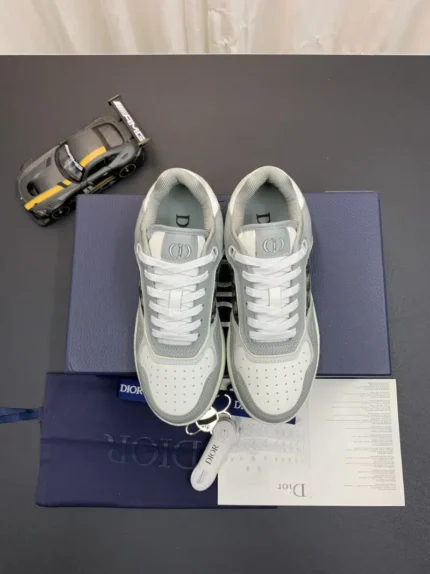 DIOR B27 Low Top Sneaker Grey logo 7 800x1067