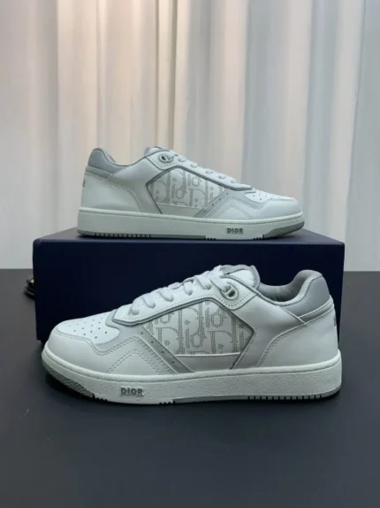 DIOR B27 Low Top Sneaker White Grey 2 800x1067